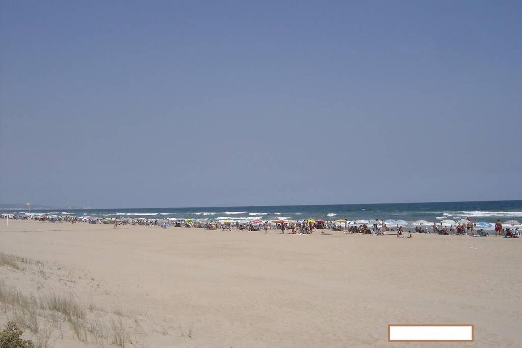APARTAMENTO Nat EN PRIMER LINEA DE PLAYA Platja de Xeraco Exterior foto