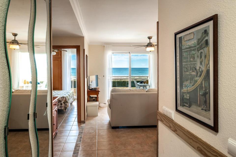 APARTAMENTO Nat EN PRIMER LINEA DE PLAYA Platja de Xeraco Exterior foto